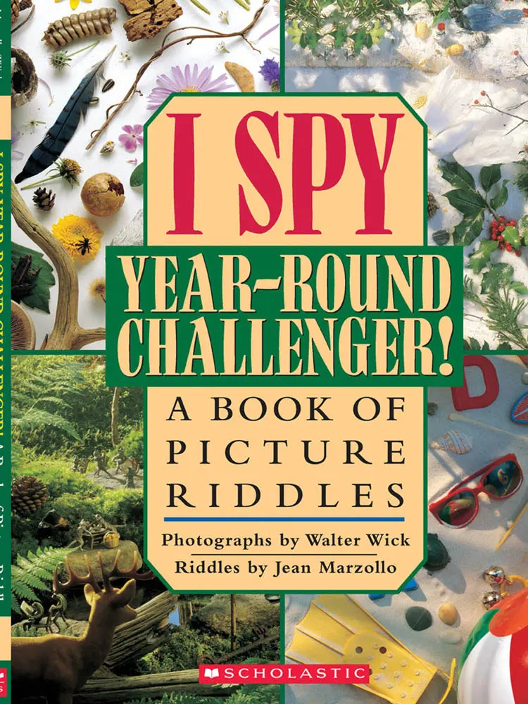 USED Book - I Spy Year Round Challenger: A Book of Picture Riddles by Marzollo, Jean (Hardcover) - english