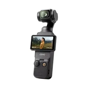 DJI Osmo Pocket 3 Vlogging Camera with 1'' CMOS Sensor 4K/120fps Video Recording 3-Axis Stabilization Fast Focusing Face/Object Tracking for YouTube
