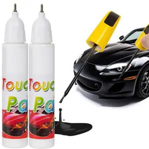 Touch Up Paint Pen for Cars, 2 In 1 Easy & Quick Car Paint Scratch Repair for Various Car Spot/Linear Scratches(2PCS)