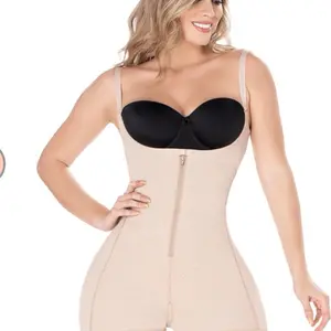 OPEN BUST MID THIGH POSTPARTUM COMPRESSION SHAPEWEAR GIRDLE AFTER PREGNANCY & BUTT LIFTING BODY SHAPER FOR DAILY USE POWERNET