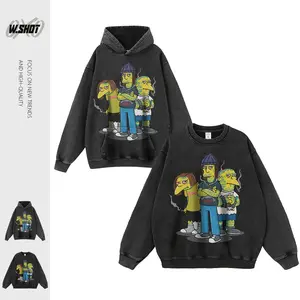 VINTAGE Street Simpsons Hoodie/Sweatshirt T1434