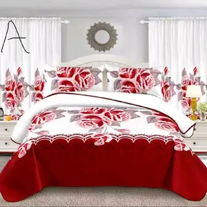 7-Piece Comforter Set with Curtains & Decorative Pillows – Complete Bedroom Set