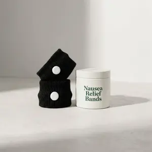 Nausea Relief Bands – Natural Acupressure Wristbands for Motion & Morning Sickness