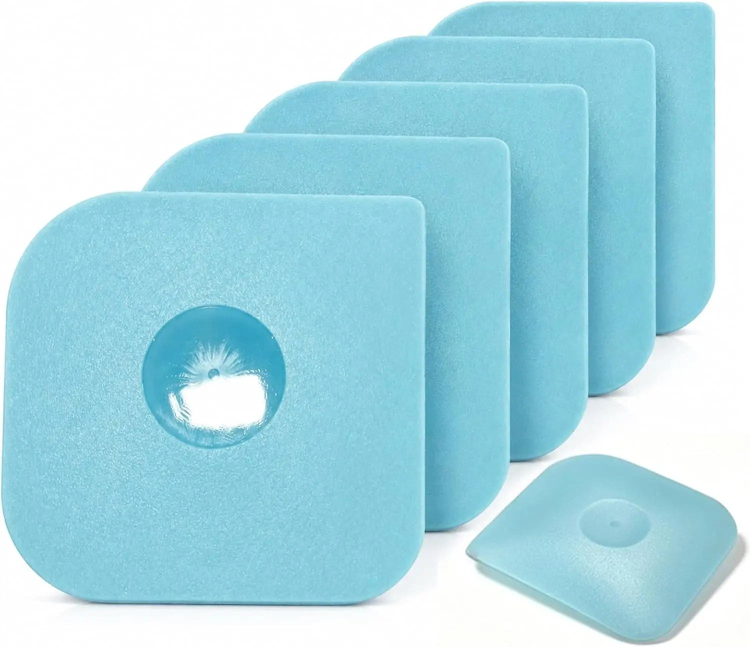 Premium Pan Pot Scraper Dish Scraper Tool, Kitchen Plastic Food Scraper | Non-Scratch Nylon Cast Iron Scraper Plastic Scraper for Pan Pot Skillet Dish Pizza Stone Burnt Food Cleaning-Thumb Scraper
