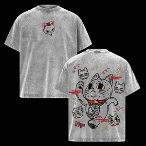 valentine shirts  Turbo Granny T-Shirt Dandadan Anime Graphic Tee Acid Washed Oversized Soft Cotton Shirt Streetwear Creepy Aesthetic Shirt Gift for Manga Fans