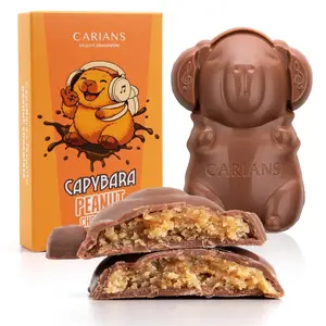 Viral Capybara Peanut Chocolate Bar, Premium Quality