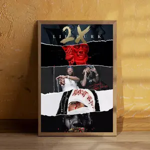 Lil Durk Album Poster 20x30" 24x36" Custom Combination Music Poster POSTER (Frame Not Included)