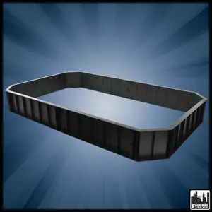 Wrestling Ring Barricade for WWE & AEW Wrestling Action Figure Rings