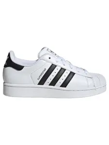Adidas Originals Women's White/Black Superstar II Sneakers, JH7032