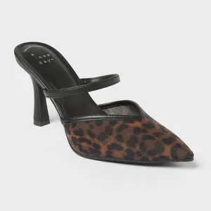 Women’s Sonia Heels with Memory Foam Insole – A New Day Light Brown 7.5