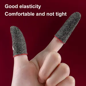 2026  10pcs Mobile Game Fingertip Gloves For PUBG Gamer Sweatproof Anti-slip Touch Screen Finger Sleeve Breathable Gaming Finger Cover