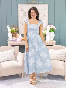 Floral Midi Dress | S-L