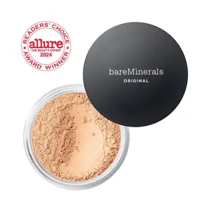 bareMinerals ORIGINAL Loose Powder Foundation SPF 15 - Hypoallergenic, Vegan Ingredients, Talc-Free Makeup Setting Powder for Sheer to Full Coverage