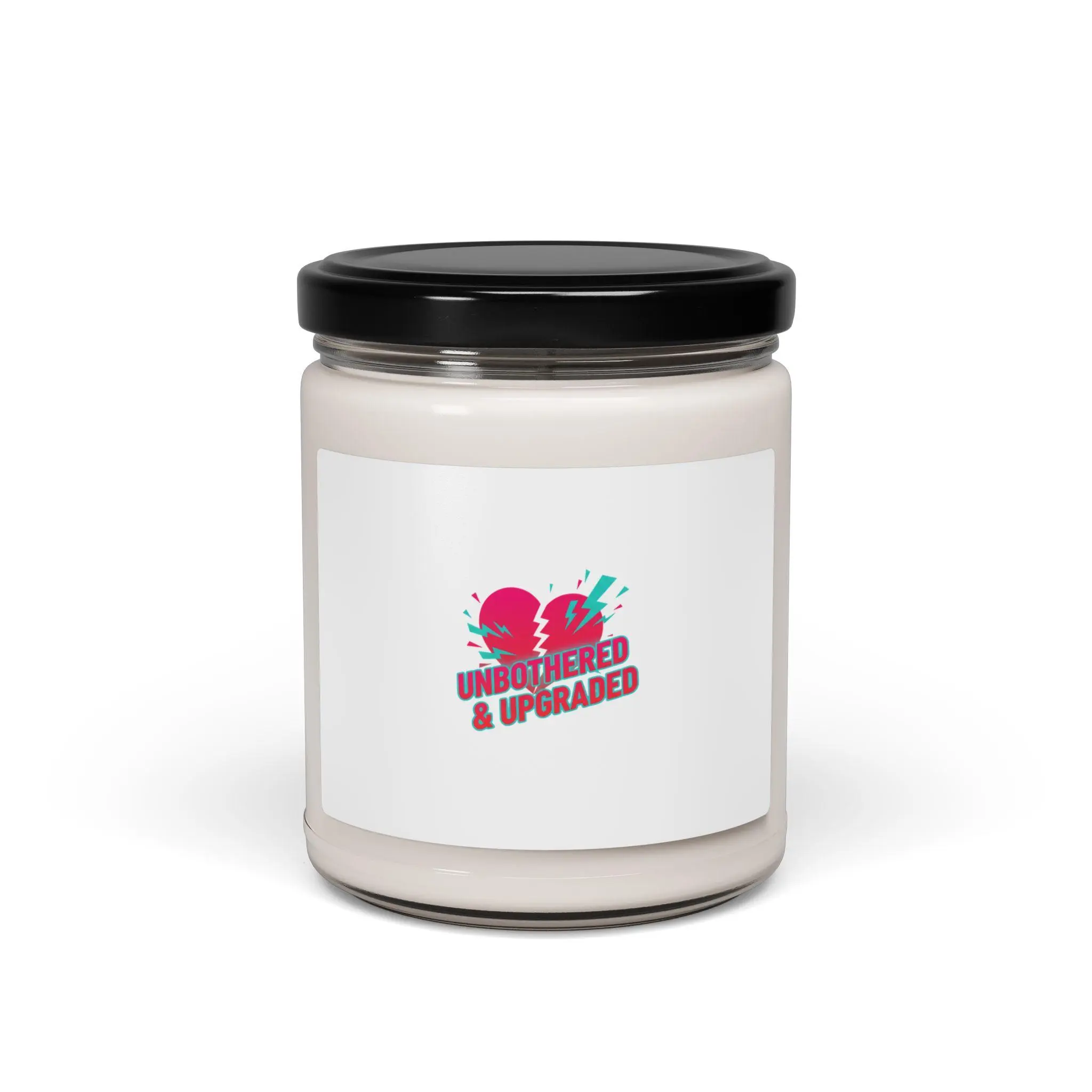 Unbothered & Upgraded Candle, Scented Soy Candle | Breakup Glow-Up, Self Upgrade