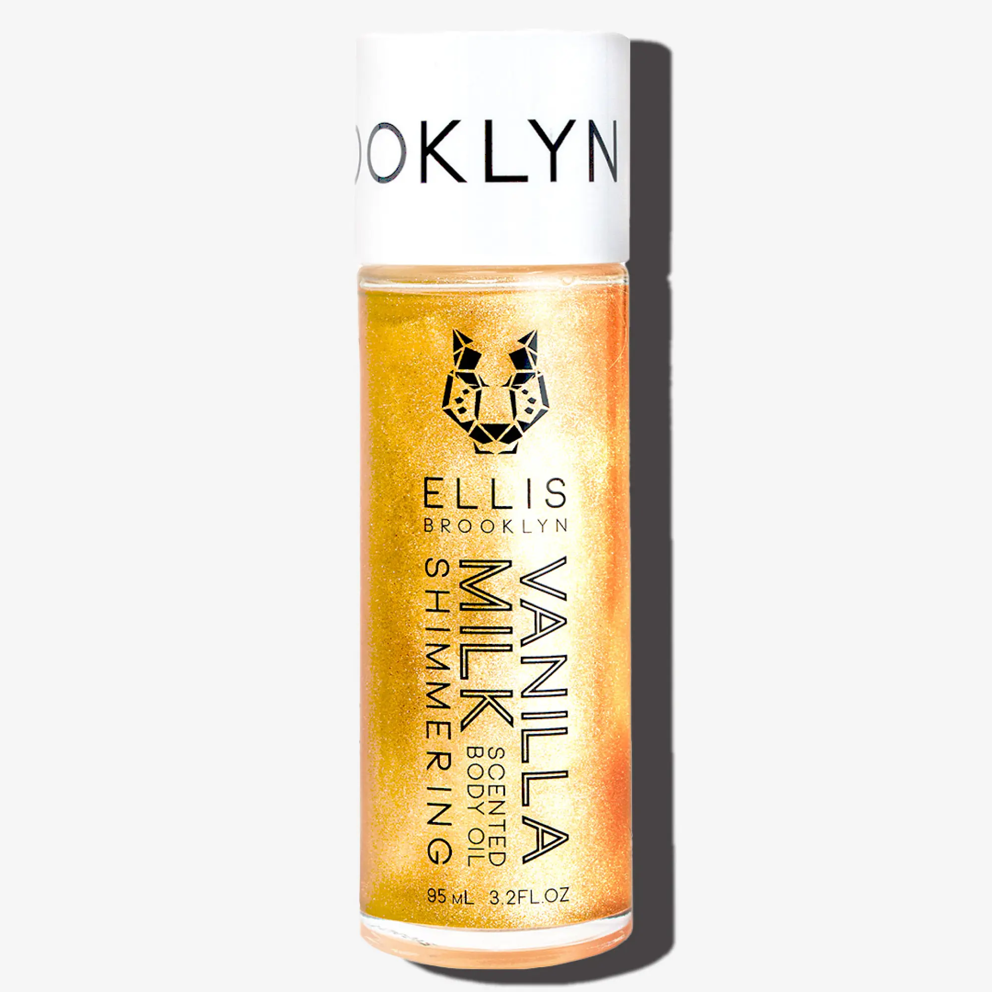 VANILLA MILK SHIMMERING SCENTED BODY OIL - Lightweight, Hydrating Jojoba Oil, Gourmand Scent with Creamy Milk Accord, Peony Rose, Bourbon Vanilla Bean, Madagascar Vanilla Bean, Cocoa Shell Extract, Amyris, Sandalwood, Musk Moisturizer Moisture Sunflower