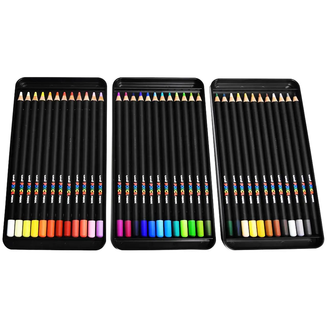 Posca Oil-Based Colored Pencil, Set of 36