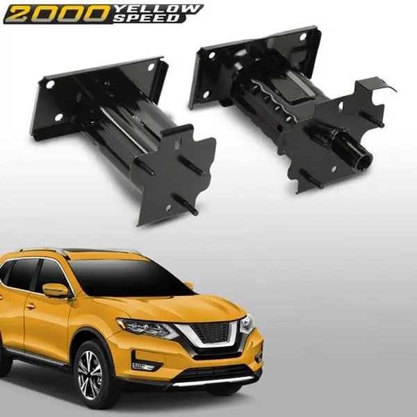 Front Bumper Mounting Brackets Pair, Left & Right Side, 100% Brand New Direct Replacement, Easy Installation Good Performance Aftermarket Support For Nissan Rogue 2014-2019