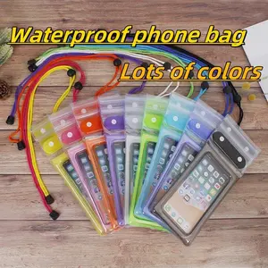 Mobile phone waterproof bag, diving touchscreen, outdoor swimming rafting, special sealing bag, rainproof protective cover, universal