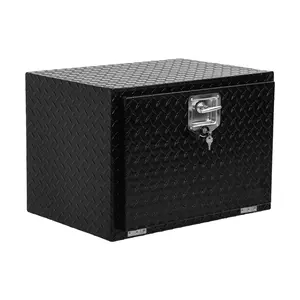 YITAMOTOR 36 Inch Heavy Duty Aluminum Truck Tool Box with Waterproof Rubber Seal, T-Handle Lock, and Keys, Car Accessories for Versatile Storage for RV and Camper Use Tool Box