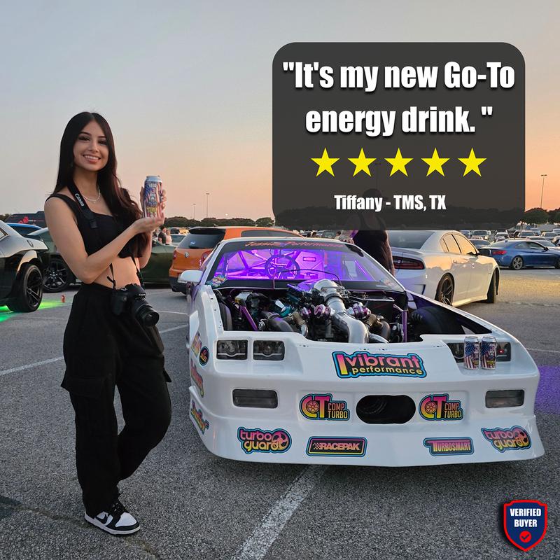 Big D NRG Woke Zero - Lit Lemon/Lime Energy Drink | Zero Sugar, 0 Calorie, Clean Caffeine | Made in USA