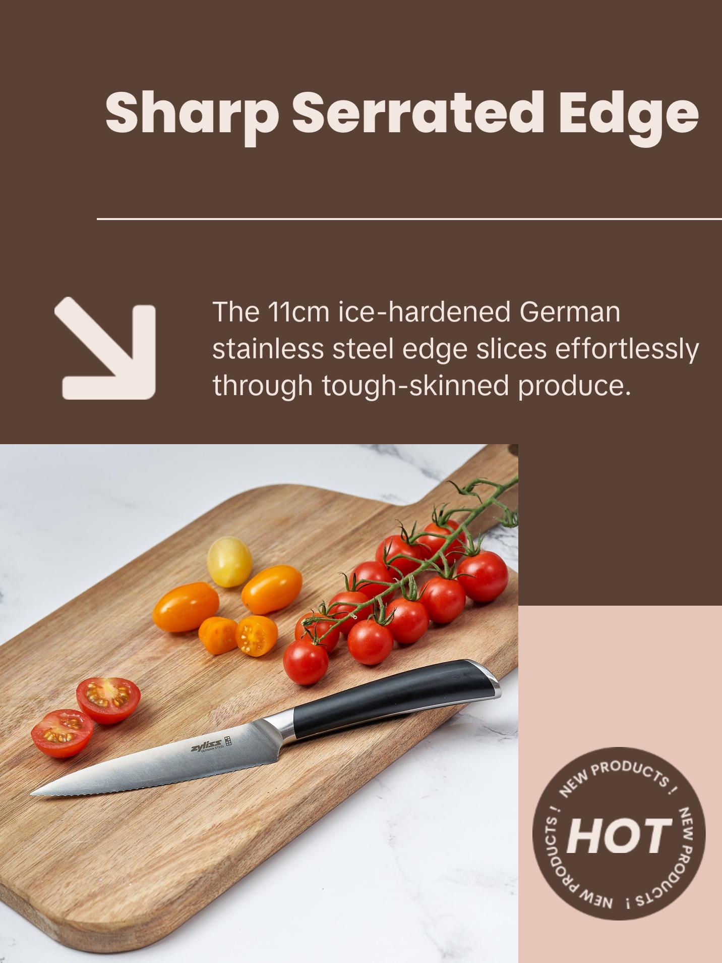 Zyliss Comfort Pro Serrated Paring Knife 11cm / 4½"