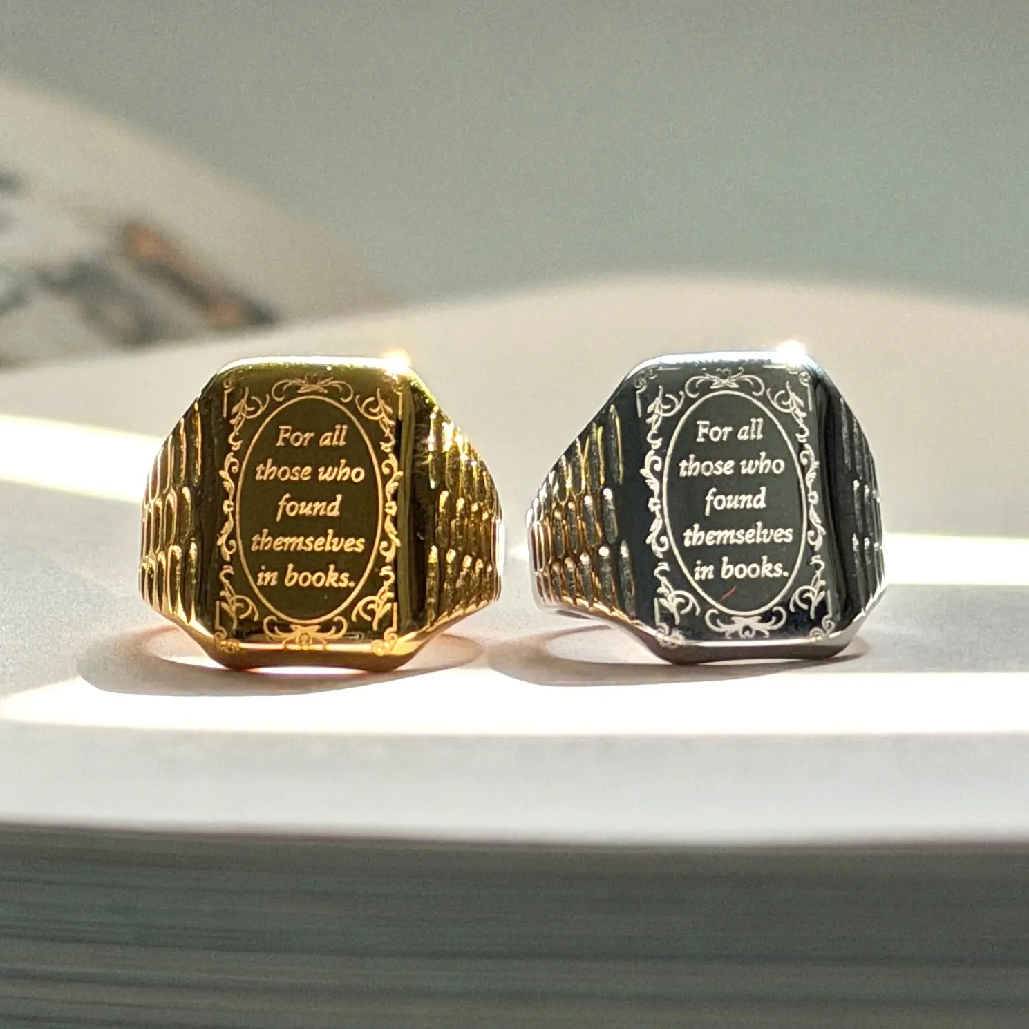Book Lovers Ring Book Lovers Ring