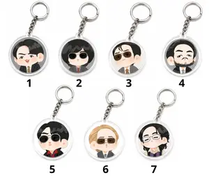 BTanS Cute Acrylic Keychain, Decor Bag, Gift For Her, Gift For Army, Birthday Gift, Gift For BFF
