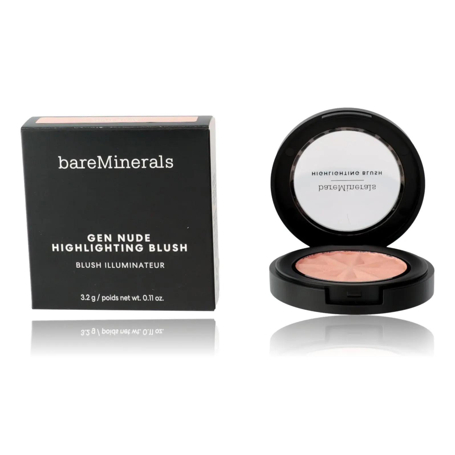 Bare Minerals Gen Nude Highlighting Blush by bareMinerals, .11 oz Highlighting Blush - Pink Glow