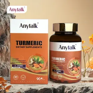Anytalk -curcumin capsules 90 capsules Dietary Fitness Vitamin Edible Healthcare Supplement Optimum