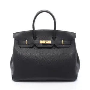 Pre-owned HERMÈS Calfskin Shoulder Bags Hermes Birkin35 Togo