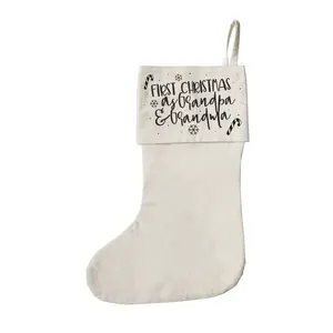 First Christmas as Grandma and Grandpa Christmas Stocking