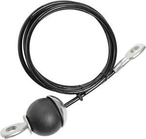 Fitness Pulley , Heavy-Duty 6mm Steel Wire Rope for  Gym, Adjustable Replacement  for Weightlifting, LAT Pulldown, and  Machine Accessories