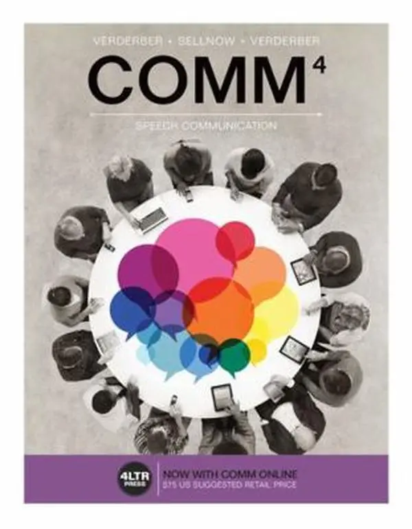 USED-COMM (with COMM Online, 1 term (6 months) Printed Access Card) (New, Engaging Titles from 4LTR Press) by Rudolph F. Verderber (Paperback)
