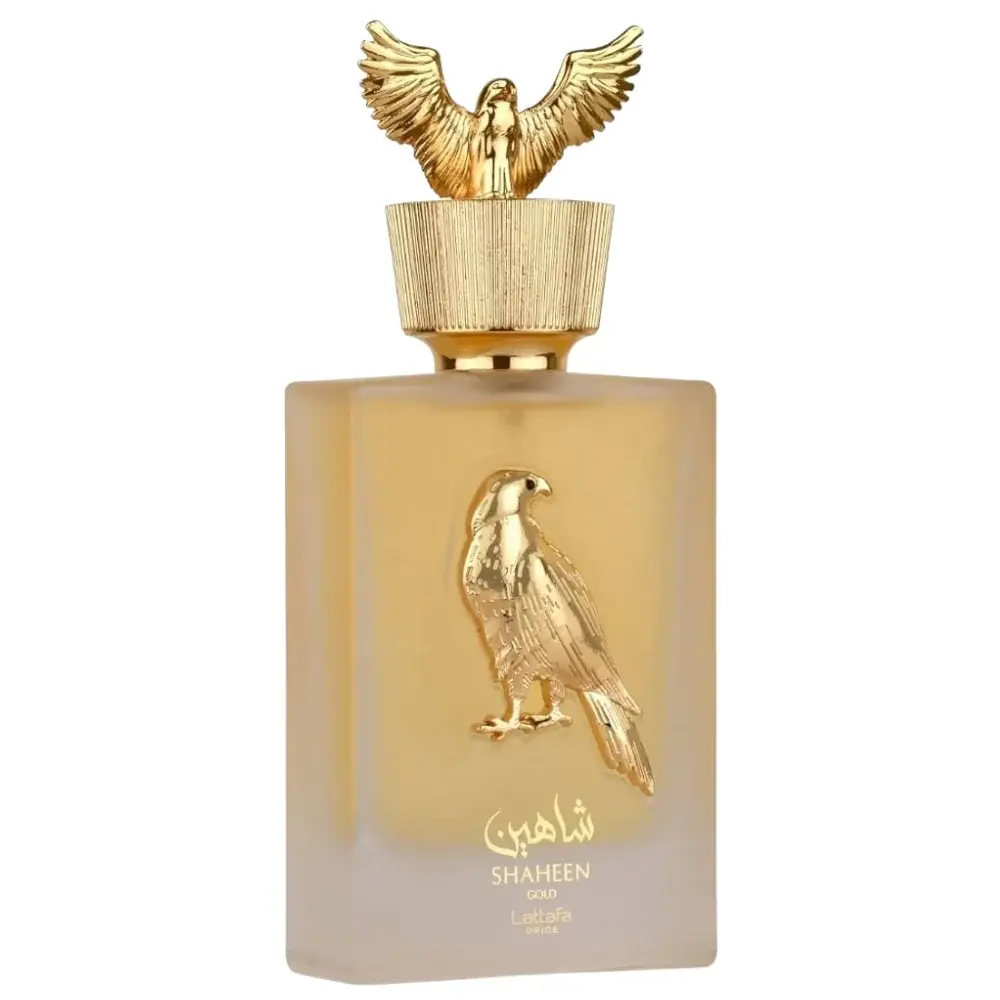 Shaheen Gold by Lattafa Pride EDP Spray, 3.4oz Shaheen Gold by Lattafa Pride EDP Spray, 3.4oz