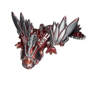 Flexi Baby Stream-punk Dragon Figurine (small)