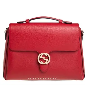 Pre-owned GUCCI Interlocking G Medium Top Handle Bag th260301102