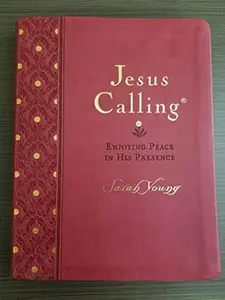 USED-Jesus Calling ~ Enjoying Peace in His Presence ~ Red Imitation Leather (Unknown)