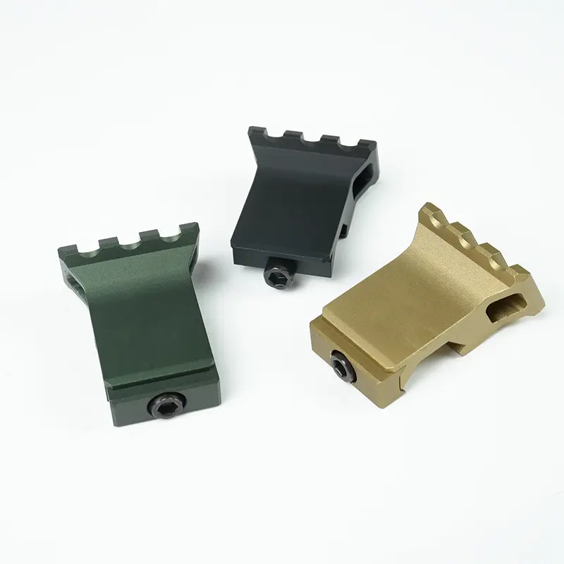 LWXC Tactics Metal Flashlight Mount Base M300 M600 Side Scout Light Base 20mm Install 45°Base Flashlight Accessories