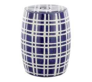 Eytan, 18.25 Inch, Ceramic Garden Stool by Valerie Eytan, 18.25 Inch, Ceramic Garden Stool by Valerie