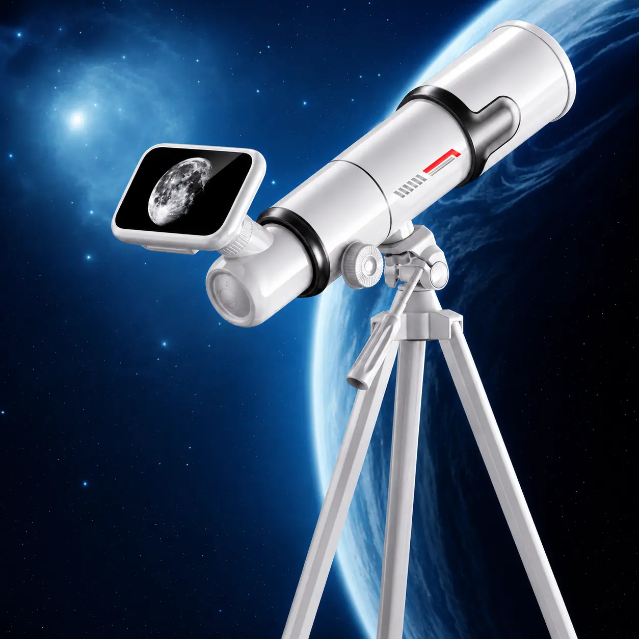 Telescope for Adults & Kids, 70mm Aperture 400mm Professional Refractor Telescope for Astronomy Beginners, Portable Travel Telescopes with Tripod Phone Adapter