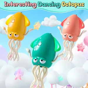 2025 New Funny and Magical Dancing Octopus Electric Induction Children's Toy Playhouse Gift for Little Boys and Girls Sensor