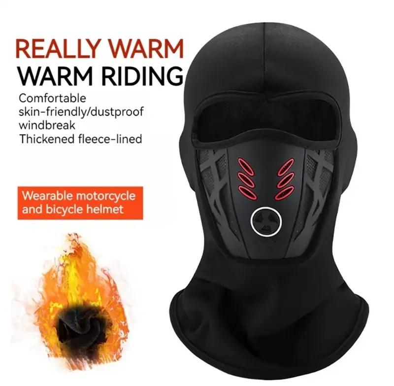 Warm Face Mask Protection Windproof Full Balaclava for Winter Skiing Snowboarding Motorcycling Ice Fishing Men Essential Outdoor Work Breathable