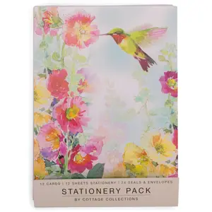 Dicksons SPACK-3 Stationery Set Hummingbird Blank Set
