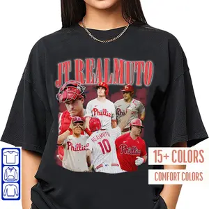 Vintage J T Realmuto Shirt, Sweatshirt, Hoodie, Baseball shirt, Classic 90s Graphic Tee, Bootleg, Sweatshirt, Hoodie, Gift For Fans 23no18