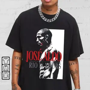 [Sale Up To 40%] Jose Aldo Graphic Tee, Jose Aldo Shirt, Gift For Dad, Fighter Shirt, Funny Tshirts