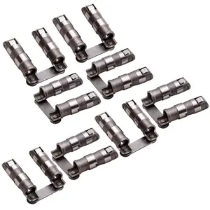 Hydraulic Roller Lifters 16pcs Compatible for Chevy SBC compatible for V8 350 265-400 283 327 302