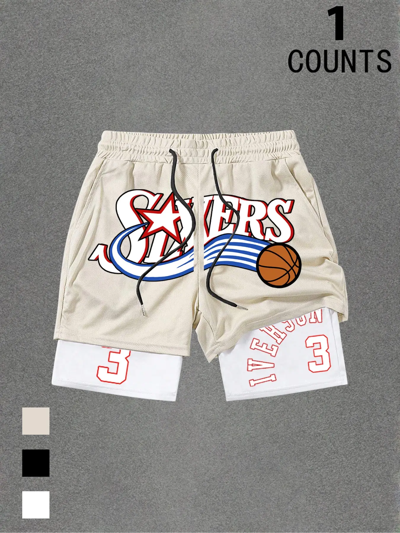 Basketball 76ers Short Shorts Philadelphia 76ers Vintage 90s