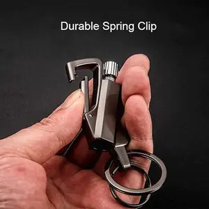 Waterproof Keychain Lighter With Bottle Opener, Ideal For Camping & Emergency Survival, Perfect EDC Gift