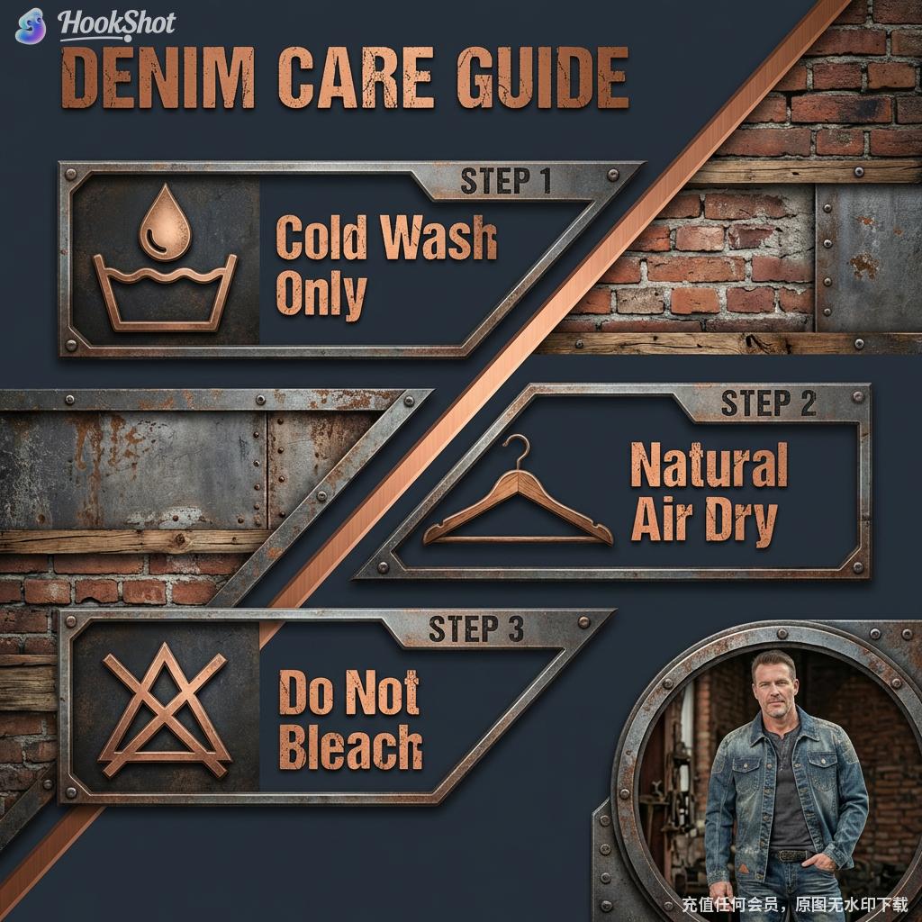 Men's Blue Denim Jacket & Jeans Matching Set, Vintage Streetwear Double Denim Outfit, Casual Regular Fit Mid-Wash Co-Ord, Trendy Spring Daily Wear, Comfortable Durable All-Denim Ensemble for Modern Men's Street Style