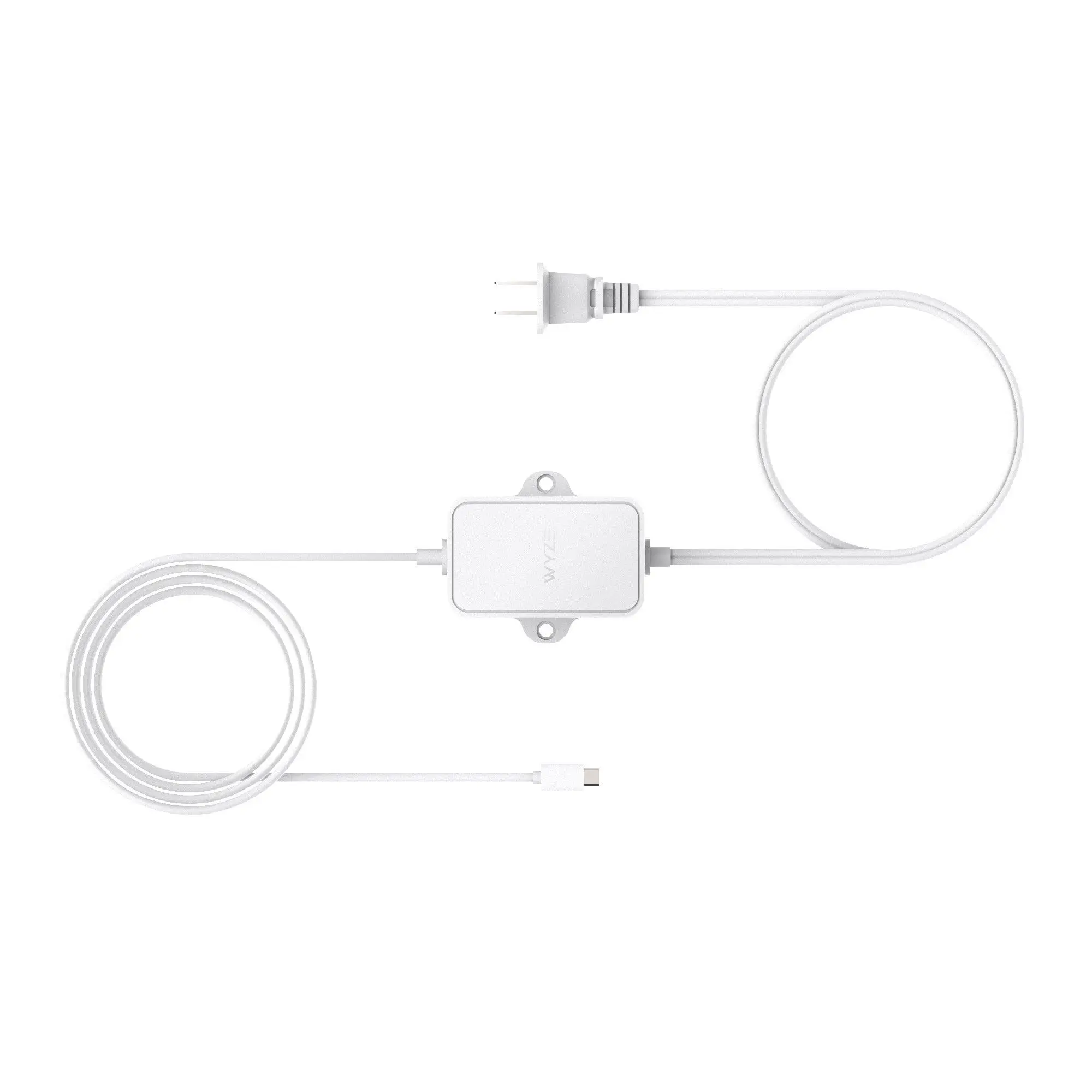 Wyze Cam 12.5ft Outdoor Power Adapter — IP67-Rated Waterproof and Weatherproof Power Cable Cord for Pan v3, Cam v4/OG/v3/v3 Pro